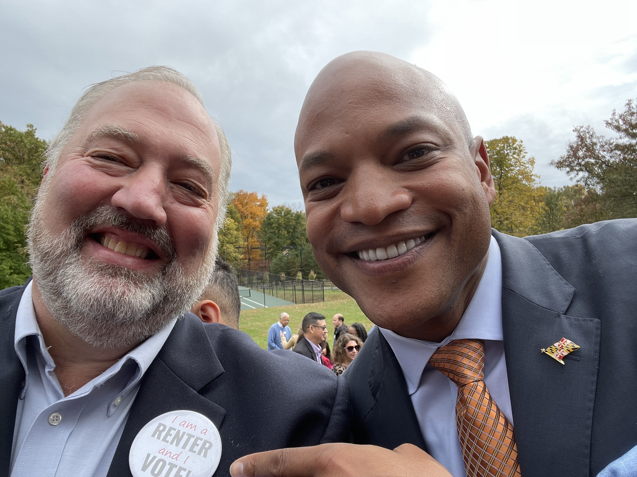 Matt Losak with Governor Wes Moore